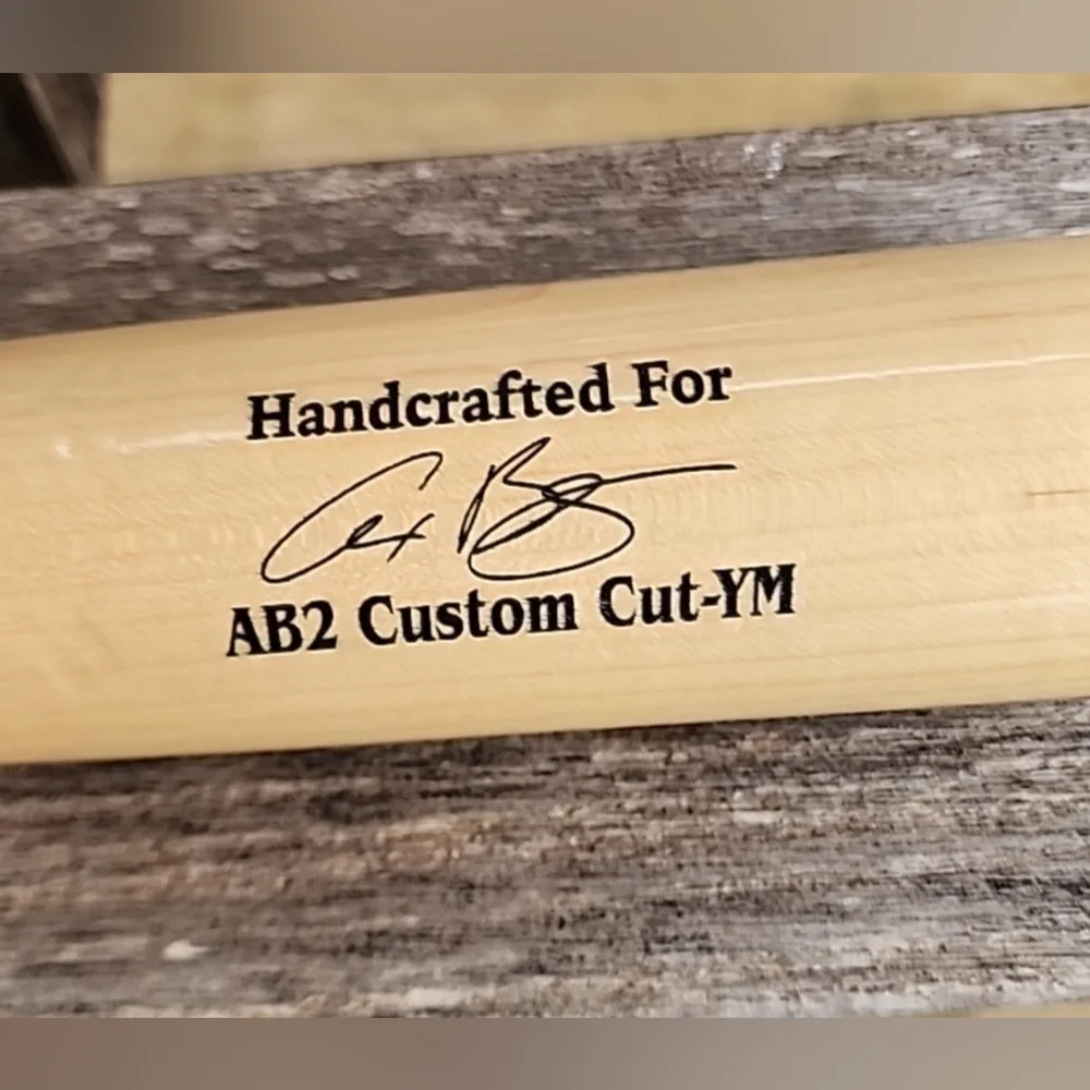 Marucci AB2 Custom Cut Pro-X  (Alex Bregman) (30")(27oz.)(-3) Maple Wood Bat. - Picture 5 of 13